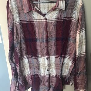 Forever 21 Plus Plaid Shirt